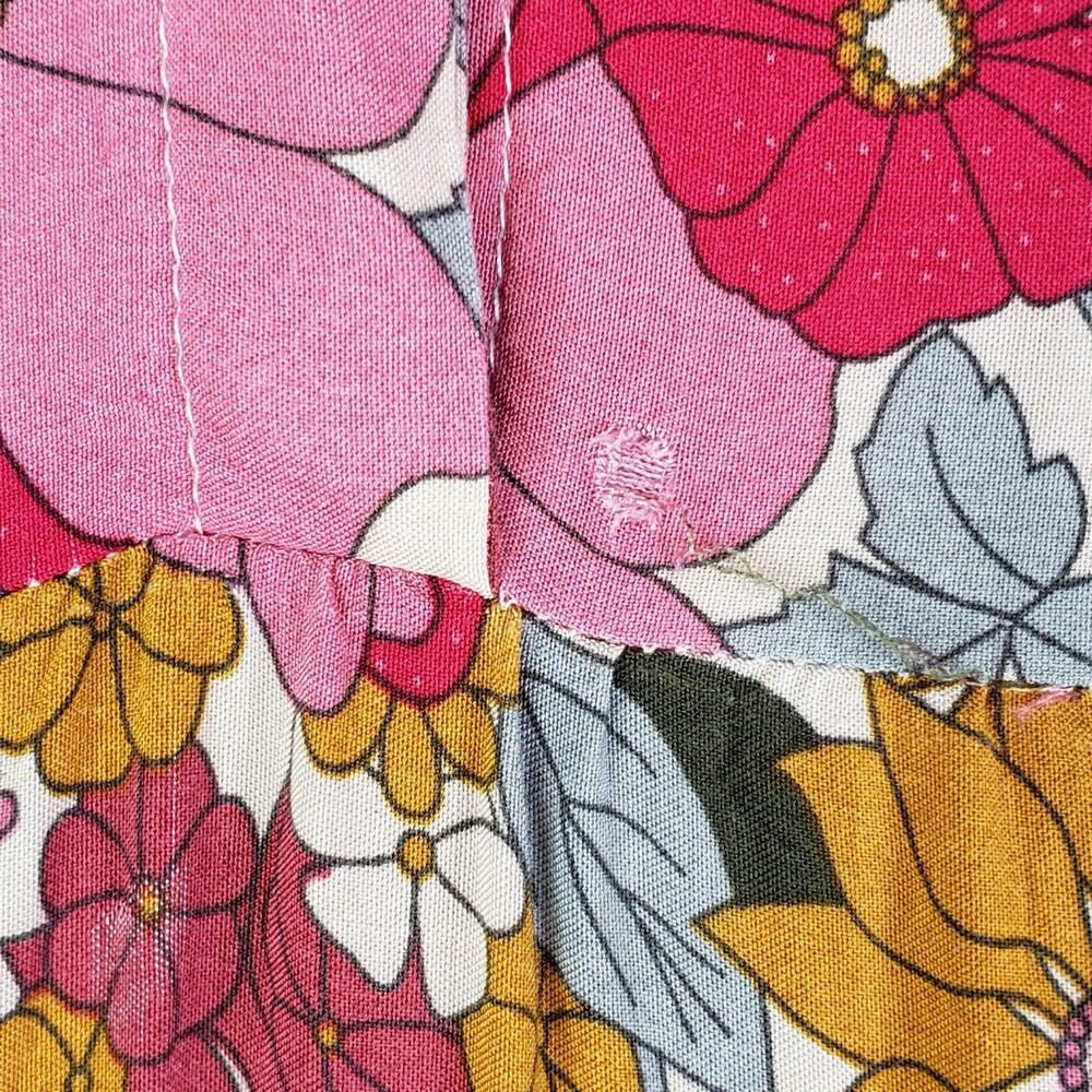 Natural Life Rebecca Tiered Floral Maxi Dress Women’s Size Large L Multicolor - Picture 7 of 11